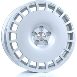 BOLA B12 Alloy Wheel SILVER 18x8 5X100 76mm CB ET30 TO 45