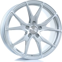 BOLA B6 Alloy Wheel CRYSTAL SILVER 18x8 5X127 76mm CB ET30 TO 45 BOLA B6 Alloy Wheel CRYSTAL SILVER 18x8 5X127 76mm CB ET30 TO 45