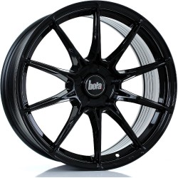 BOLA FLB Alloy Wheel GLOSS BLACK 18x8.5 5X110 76mm CB ET25 BOLA FLB Alloy Wheel GLOSS BLACK 18x8.5 5X110 76mm CB ET25