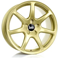 BOLA B7 Alloy Wheel GOLD 18x8.5 5X114 76mm CB ET25 TO 45