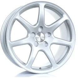 BOLA B7 Alloy Wheel SILVER 18x8.5 5X115 76mm CB ET25 TO 45