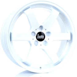 BOLA B1 Alloy Wheel WHITE 18x8.5 5X100 76mm CB ET30 TO 45