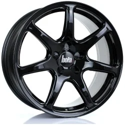 BOLA B7 Alloy Wheel GLOSS BLACK 18x8.5 5X127 76mm CB ET42 TO 45