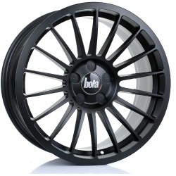 BOLA B14 Alloy Wheel MATT BLACK 18x8.5 5X100 76mm CB ET30 TO 45