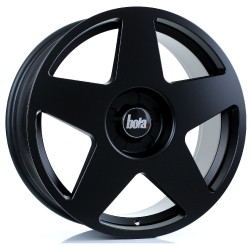 BOLA B10 Alloy Wheel MATT BLACK 19x8.5 5X100 76mm CB ET25 TO 45