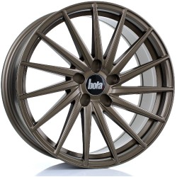 BOLA ZFR Alloy Wheel MATT BRONZE 19x8.5 5X110 76mm CB ET25 TO BOLA ZFR Alloy Wheel MATT BRONZE 19x8.5 5X110 76mm CB ET25 TO