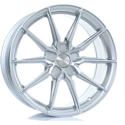 BOLA B16 Alloy Wheel CRYSTAL SILVER 19x8.5 5X100 76mm CB ET25 TO 45