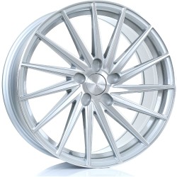 BOLA ZFR Alloy Wheel SILVER POLISHED FACE 19x8.5 5X120.65 76mm CB ET25 TO BOLA ZFR Alloy Wheel SILVER POLISHED FACE 19x8.5 5X120.65 76mm CB ET25 TO
