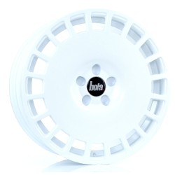 BOLA B12 Alloy Wheel WHITE 19x8.5 5X100 76mm CB ET25 TO 45