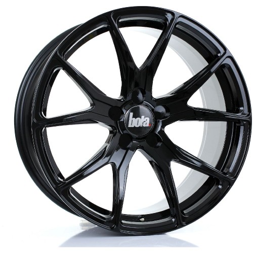 BOLA B6 Alloy Wheel GLOSS BLACK 18x9 5X105 76mm CB ET30 TO 45 BOLA B6 Alloy Wheel GLOSS BLACK 18x9 5X105 76mm CB ET30 TO 45