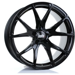 BOLA B6 Alloy Wheel GLOSS BLACK 18x9 5X120.65 76mm CB ET30 TO 45 BOLA B6 Alloy Wheel GLOSS BLACK 18x9 5X120.65 76mm CB ET30 TO 45