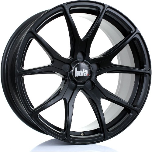 BOLA B6 Alloy Wheel MATT BLACK 18x9 5X130 76mm CB ET30 TO 45 BOLA B6 Alloy Wheel MATT BLACK 18x9 5X130 76mm CB ET30 TO 45