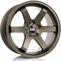 BOLA B1 Alloy Wheel MATT BRONZE 18x9.5 5X100 76mm CB ET30 TO 45