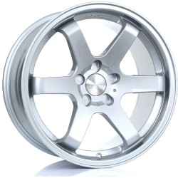 BOLA B1 Alloy Wheel SILVER 18x9.5 5X100 76mm CB ET30 TO 40