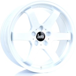 BOLA B1 Alloy Wheel WHITE 18x9.5 5X100 76mm CB ET30 TO 45