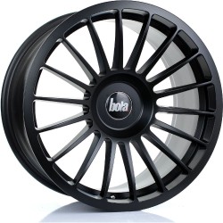 BOLA B14 Alloy Wheel MATT BLACK 18x9.5 5X100 76mm CB ET30 TO 45