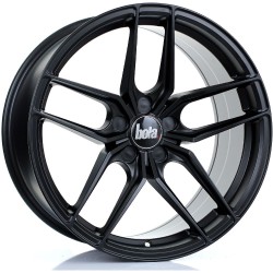 BOLA B11 Alloy Wheel MATT BLACK 19x9.5 5X100 76mm CB ET25 TO 45