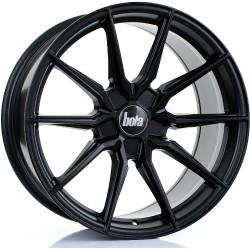 BOLA B16 Alloy Wheel MATT BLACK 19x9.5 5X100 76mm CB ET25 TO 45