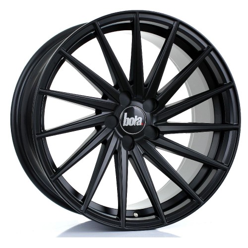 BOLA ZFR Alloy Wheel MATT BLACK 19x9.5 5X110 76mm CB ET25 TO BOLA ZFR Alloy Wheel MATT BLACK 19x9.5 5X110 76mm CB ET25 TO