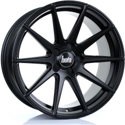 BOLA CSR Alloy Wheel SATIN BLACK 19x9.5 5X100 76mm CB ET25 TO 45