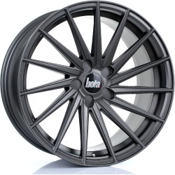 BOLA ZFR Alloy Wheel MATT GUNMETAL 19x9.5 5X120.65 76mm CB ET25 TO BOLA ZFR Alloy Wheel MATT GUNMETAL 19x9.5 5X120.65 76mm CB ET25 TO