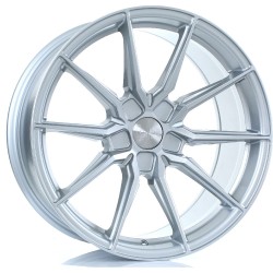 BOLA B16 Alloy Wheel CRYSTAL SILVER 19x9.5 5X100 76mm CB ET25 TO 45