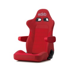 BRIDE edirb 054 Reclining Bucket Seat Ultra Suede Red No Heater