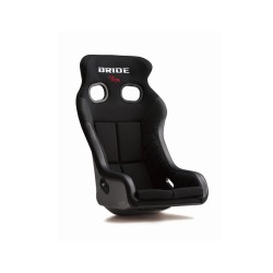 BRIDE XERO VS Fixed Back Bucket Seat Black - Silver FRP Shell - FIA Approved