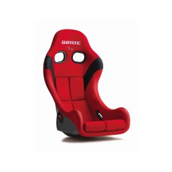 BRIDE ZIEG IV Fixed Back Bucket Seat Red - Super Aramid Black Shell - FIA Approved