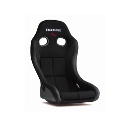 BRIDE ZIEG IV WIDE Fixed Back Bucket Seat Black - Super Aramid Black Shell - FIA Approved