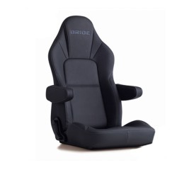 BRIDE STREAMS CRUZ Reclining Bucket Seat Tough Leather Black No Heater