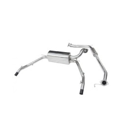 Cobra Cat Back Exhaust System Resonated Honda Civic Type R Fn2 07-11 Cobra Cat Back Exhaust System Resonated Honda Civic Type R Fn2 07-11