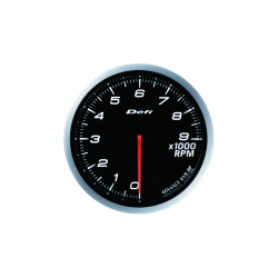 Defi 80mm Advance Bf Tacho/rpm Gauges White