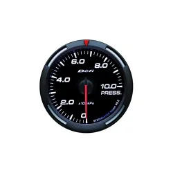 Defi 60mm Racer Gauges Red