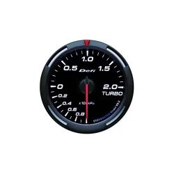 Defi 60mm Racer Gauges Red