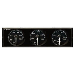 Defi Rhd Din Gauges White