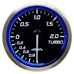 Defi 52mm Racer Gauges N2 Blue