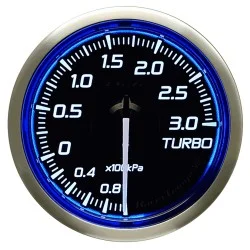 Defi 60mm Racer Gauges N2 Blue
