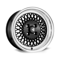 Enkei 92 Alloy Wheel 15 X 7 38/72.6/4x100 Black W/ Machined Lip