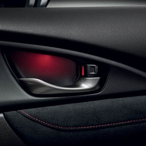 Genuine Edm Honda Red Door Lining Illuminations Civic Type R Fk8 17+