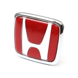 Genuine Honda Front Red H Badge Civic Type R Fn2 07-11 Genuine Honda Front Red H Badge Civic Type R Fn2 07-11