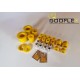 Mini Cooper S R53 2001-2006 Front & Rear Suspension Arm Poly Bushing Kit + Anti Roll Bar Bushes