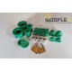Mini Cooper S R53 2001-2006 Front & Rear Suspension Arm Poly Bushing Kit + Anti Roll Bar Bushes