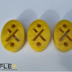 Ford Fiesta MK8 2017- On Inc ST Uprated Rigid Exhaust Hanger Rear Bush Kit