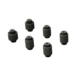 Hardrace Hardened Rubber Rear Lower Arm Bushes 6pc Set Honda Civic Eg Crx 92-96