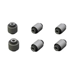 Hardrace Hardened Rubber Rear Lower Arm Bushes 6pc Set Honda Civic Ek 96-00