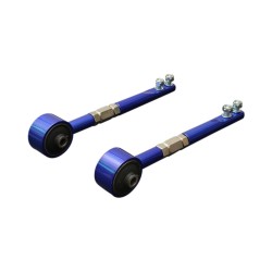 Hardrace Adjustable Heavy Duty Tension Rod With Hardened Rubber Bushes 2pc Set Nissan 200sx S13 300zx Z32