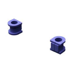 Hardrace 19mm Rear Stabilzer Hardened Bushes 2pc Set Honda Civic Ef Eg Ek 88-00