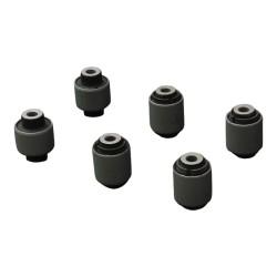 Hardrace Rear Lower Arm Bushing Harden Rubber (6 Piece Set) Honda DC2