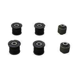 Hardrace Hardened Rubber Rear Knuckle Bushes 6pc Set Honda Integra Dc5 02-06 Civic Type R Ep3 01-05